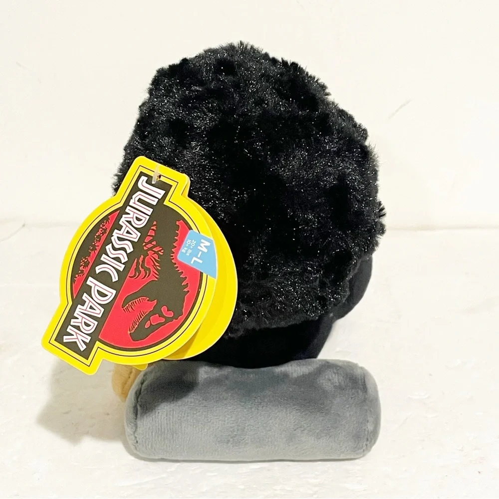 Bark Box M/L Life Finds A‎ Play Ian Jurassic Park Crinkle Squeaker Dog Toy NEW